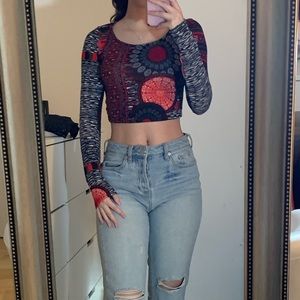 soft crop top